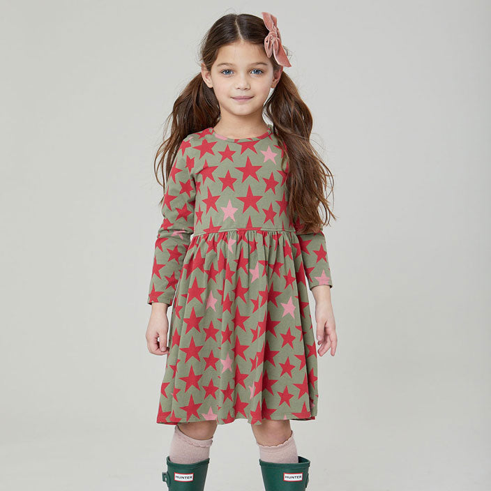 Pink Chicken Green Star Organic Steph Dress