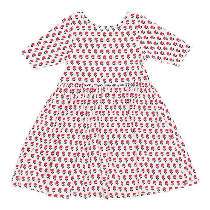Pink Chicken Tiny Flower Organic Steph Dress