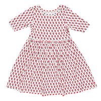 Pink Chicken Tiny Flower Organic Steph Dress
