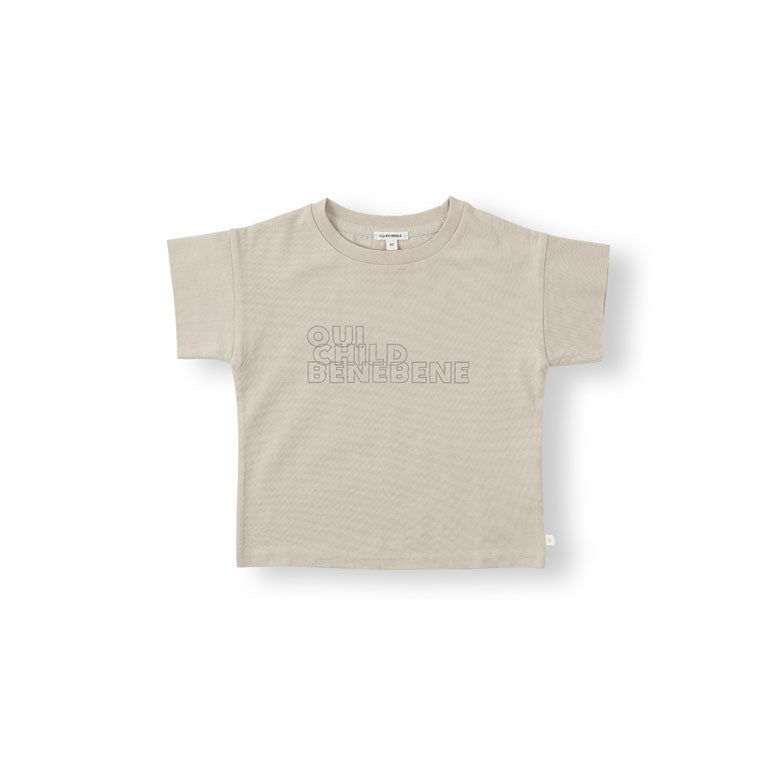 Bene Bene Beige Oui Half T-Shirt