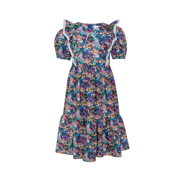 Paade Mode Multicolor Reef Cotton Maxi Dress