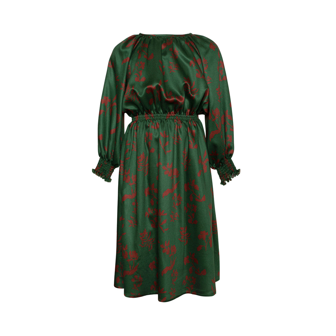 Paade Mode Green Dale Maxi Cotton Dress