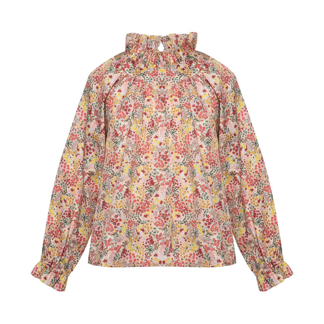 Paade Mode Pink Ivy Cotton Blouse
