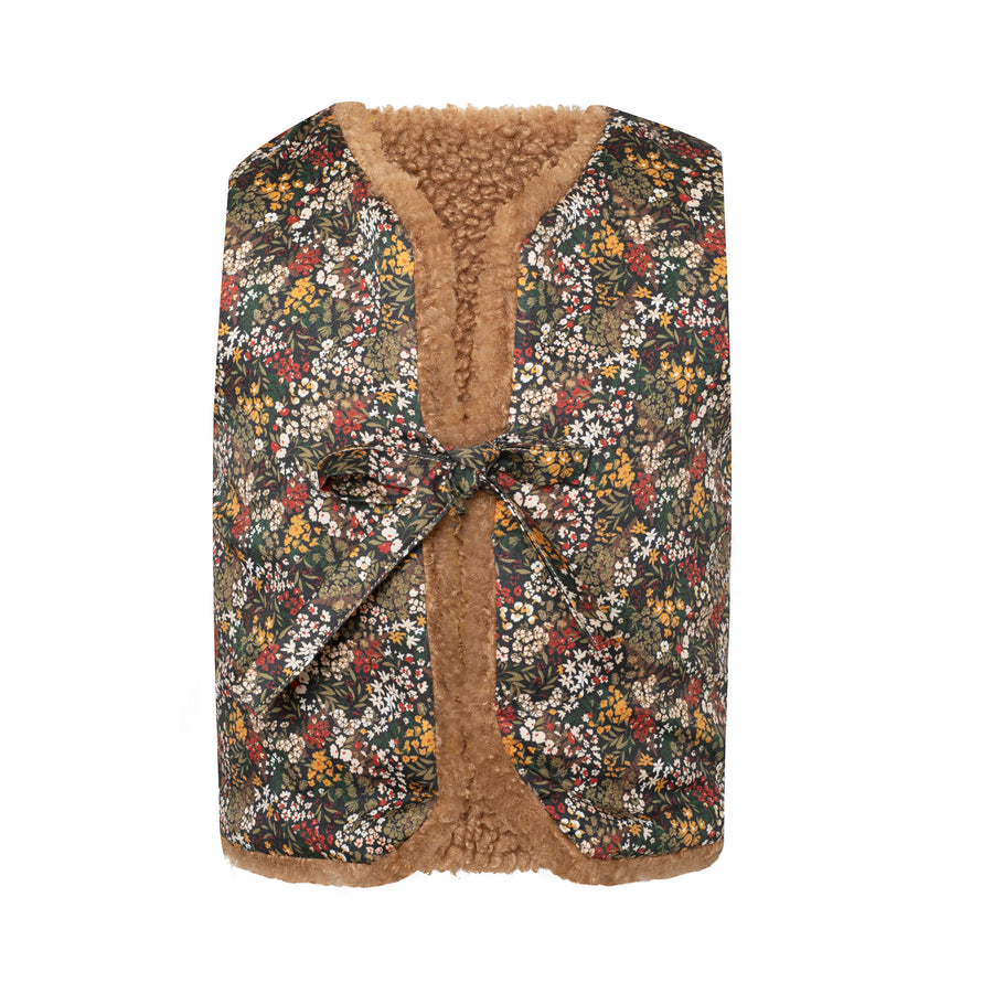 Paade Mode Brown Fiora Bonbon Teddy Vest