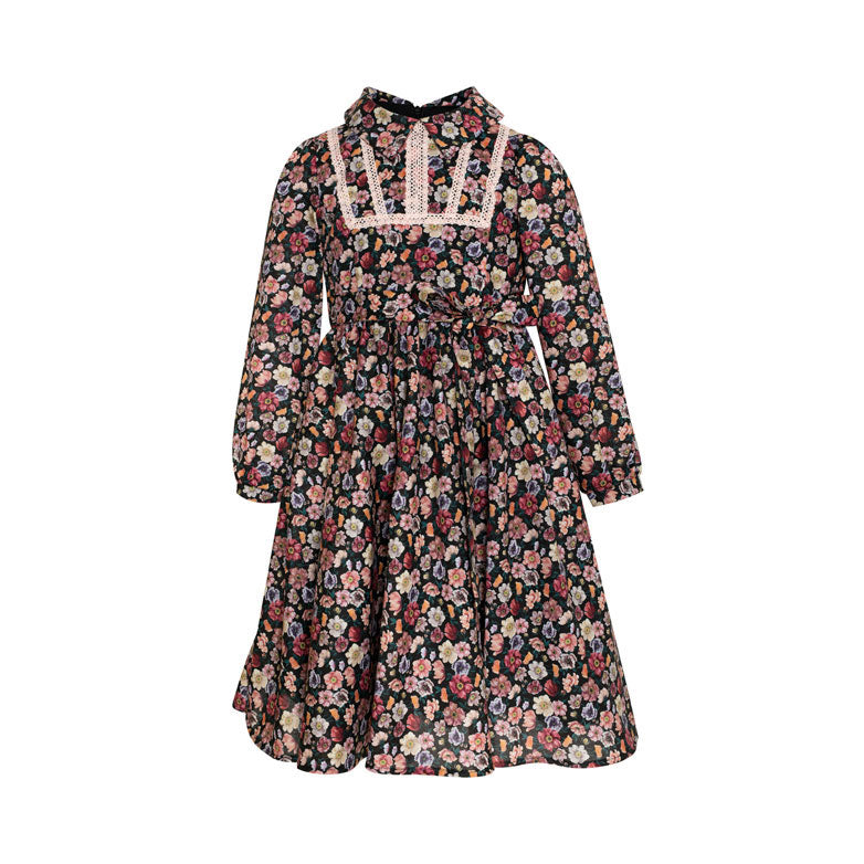 Paade Mode Multicolor Cosmos Maxi Cotton Dress
