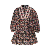 Paade Mode Multicolor Cosmos Cotton Dress