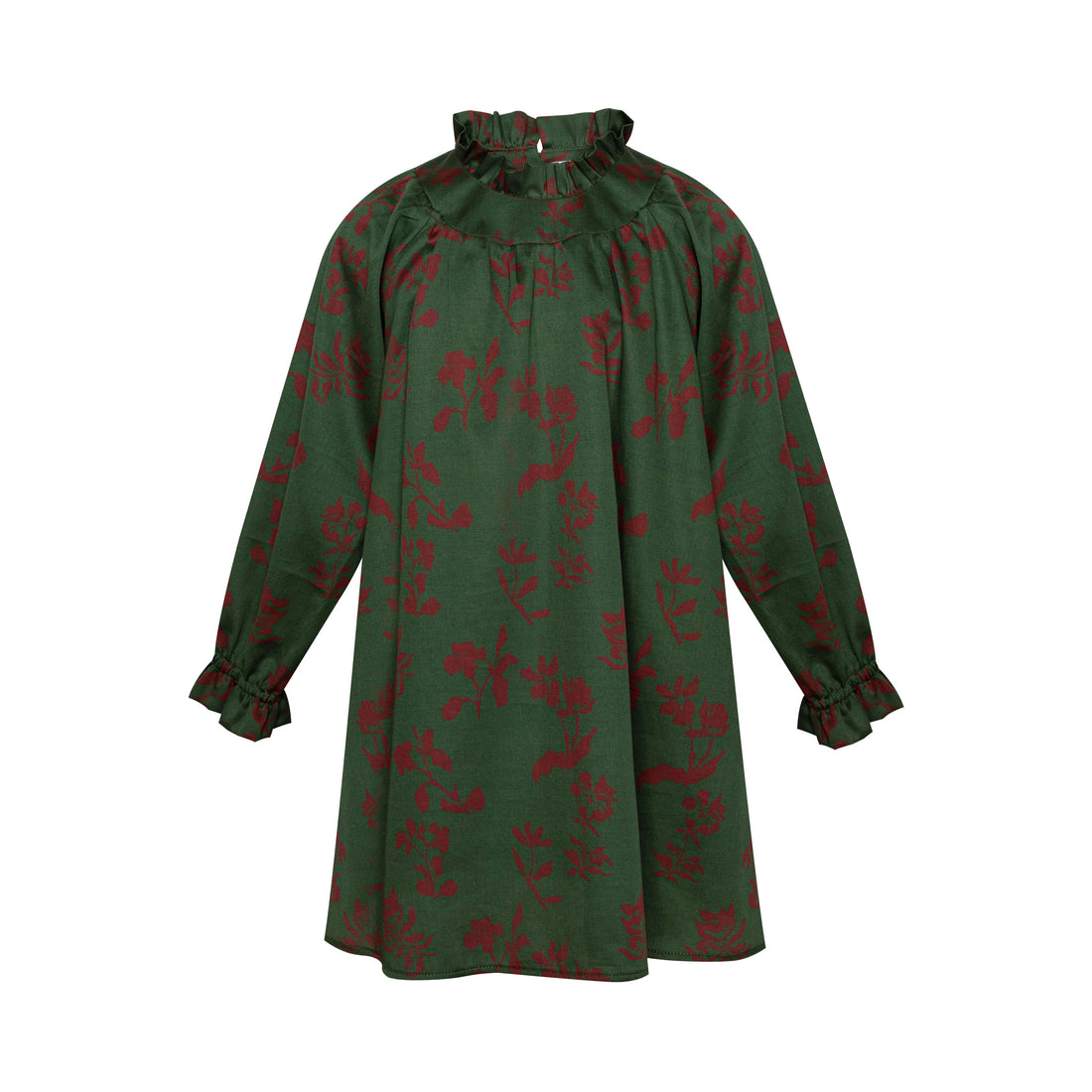Paade Mode Green Baby Dale Cotton Dress – Ladida