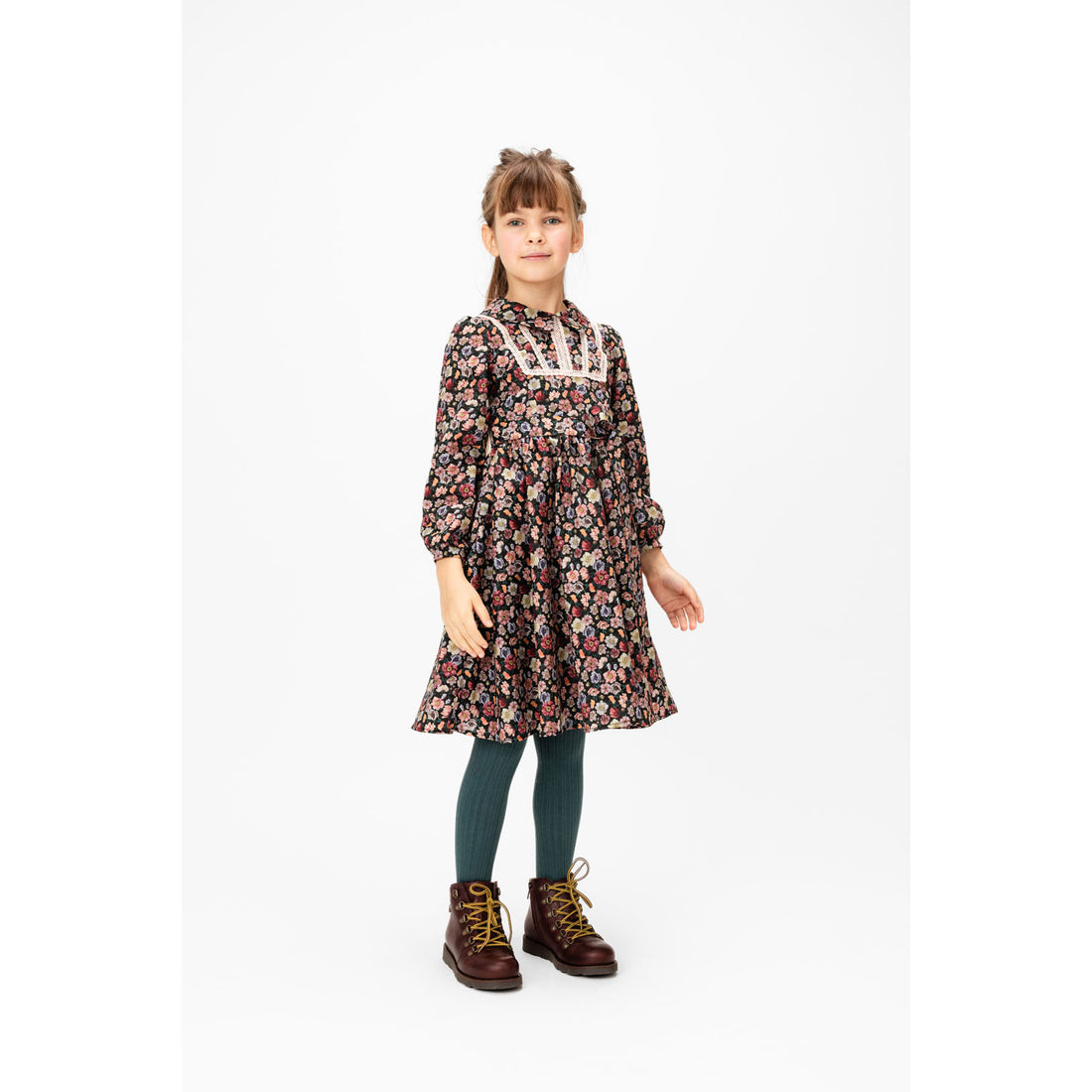 Paade Mode Multicolor Cosmos Maxi Cotton Dress