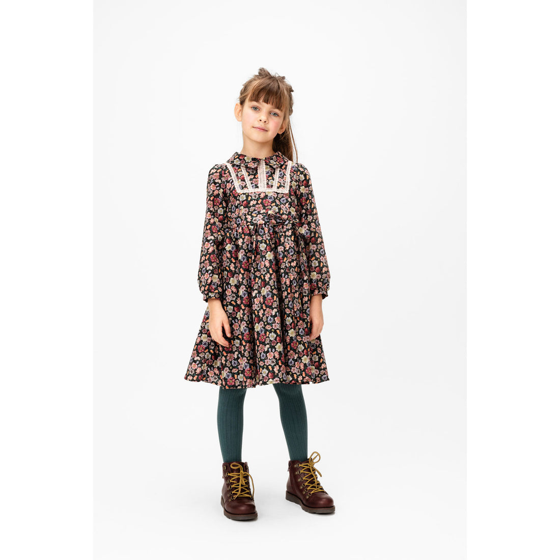 Paade Mode Multicolor Cosmos Maxi Cotton Dress