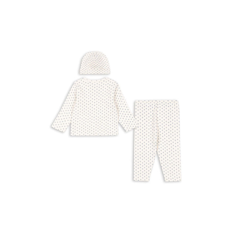 FANGA FONTANA Blue Dot Bello Newborn Set