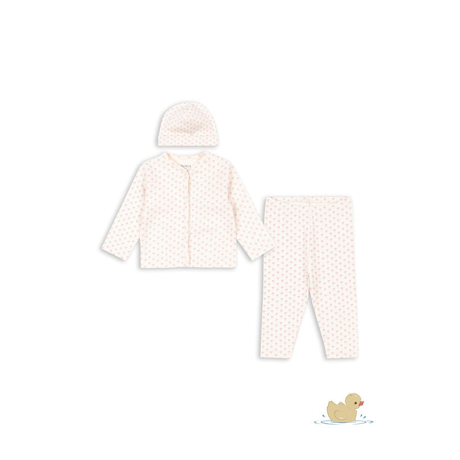 FANGA FONTANA Pink Dot Bello Newborn Set
