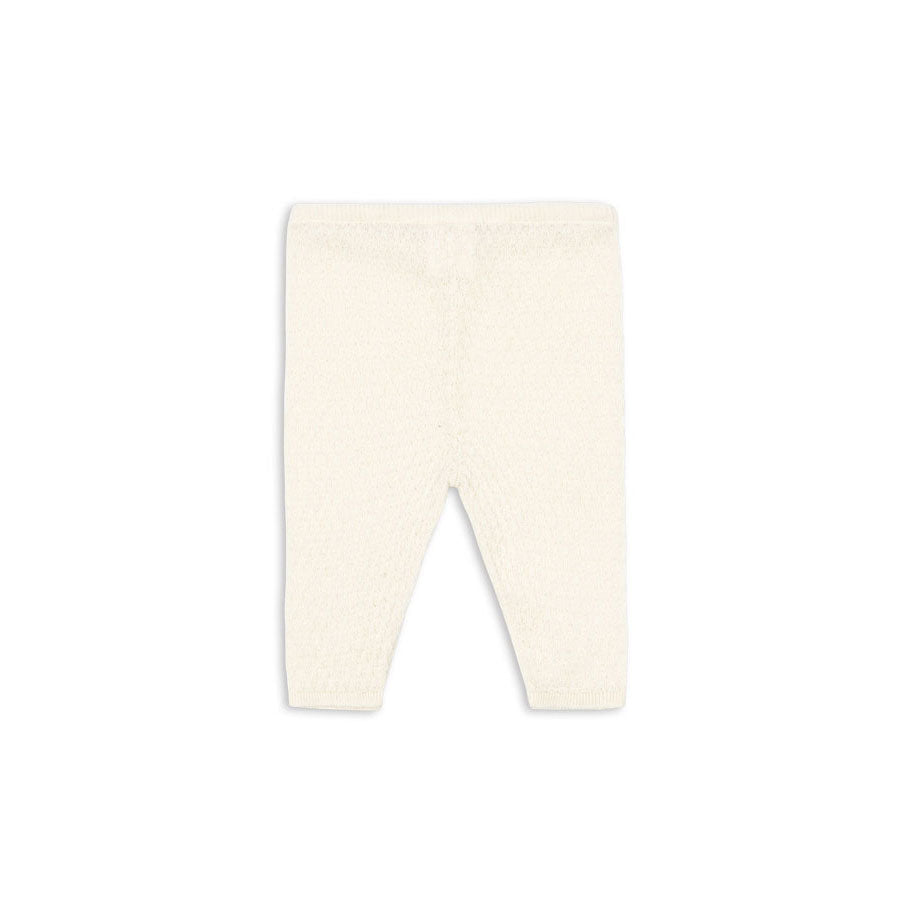 FANGA FONTANA Antique White Venti Pointelle Pants