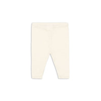 FANGA FONTANA Antique White Venti Pointelle Pants