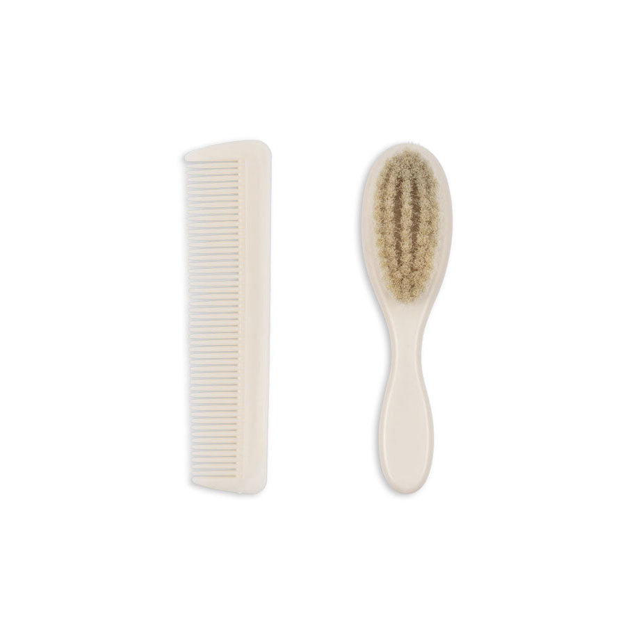 FANGA FONTANA Beige Baby Hairbrush Set