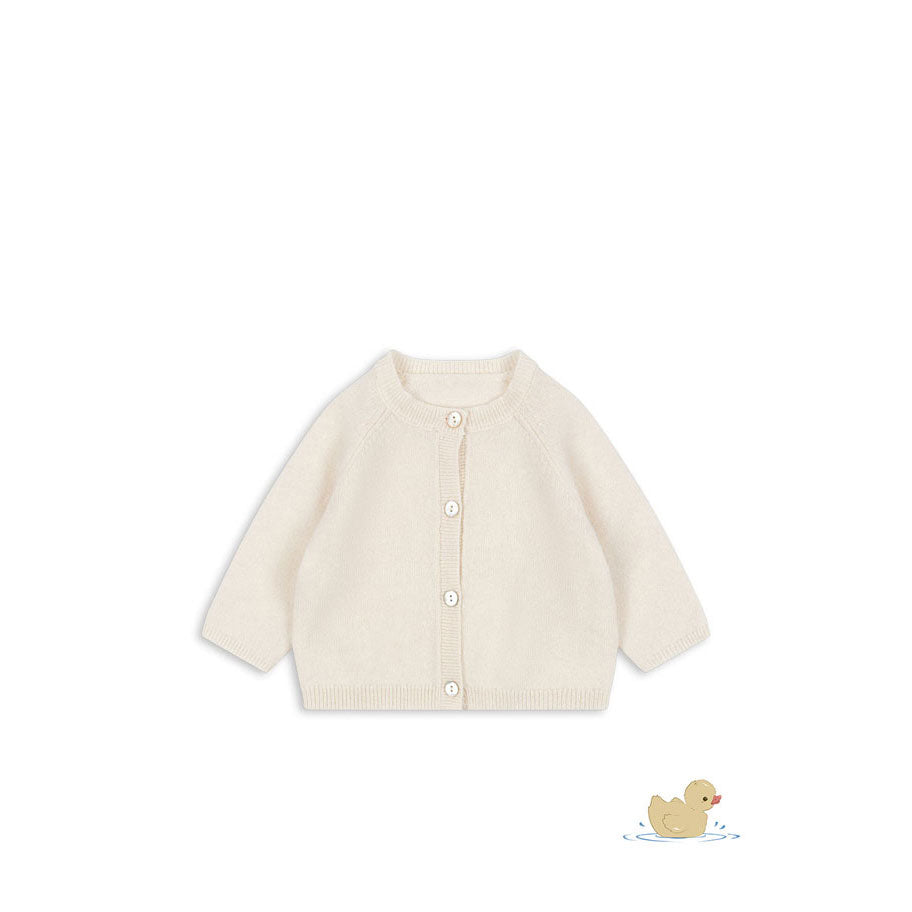 FANGA FONTANA Antique White Savora Cardigan