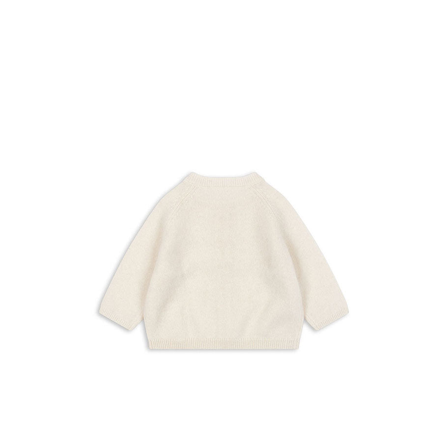 FANGA FONTANA Antique White Savora Cardigan