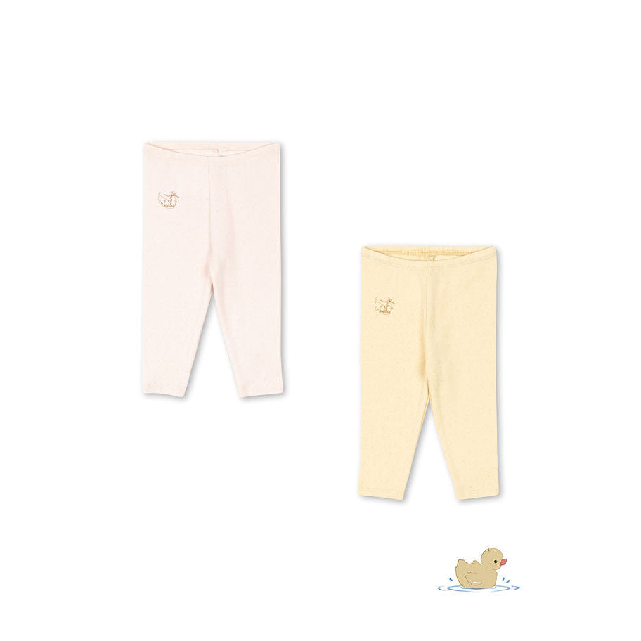 FANGA FONTANA Banan/Pink Perla 2 Pack Pants