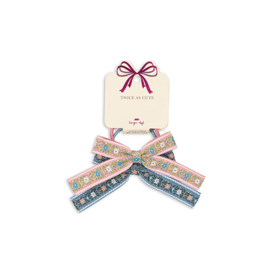 Konges Slojd Sorbet 2 Pack Ribbon Bow Elastic
