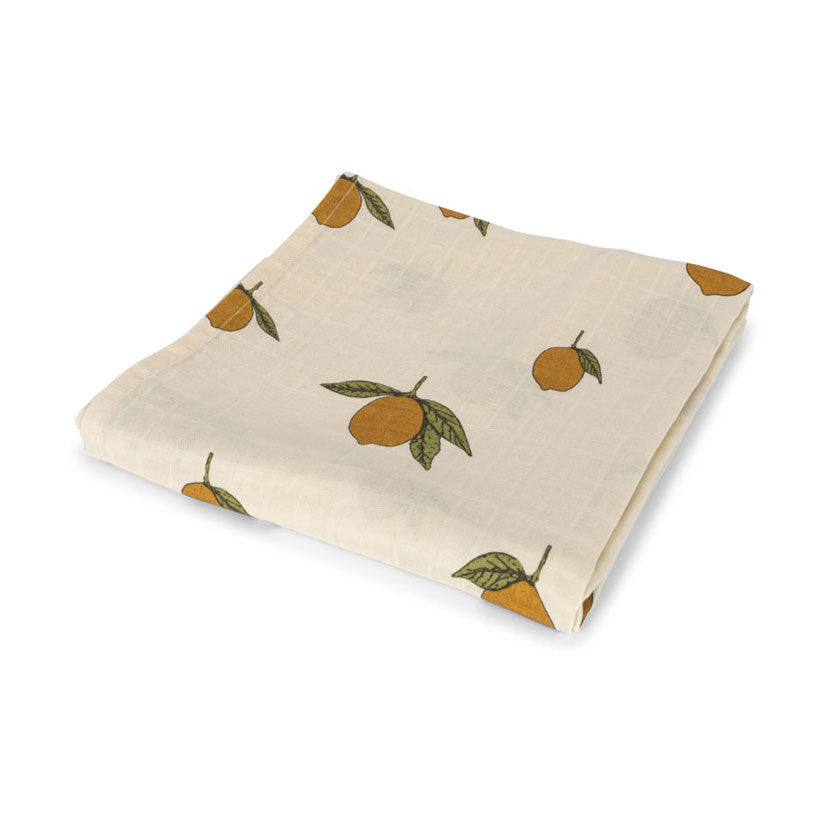Konges Slojd Mon Grand Citron Big Muslin Swaddle