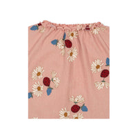 Konges Slojd Ladybug Daisy Blush Chleo Blouse