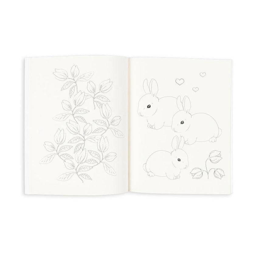 Konges Slojd Mizumi Coloring Book And Crayons