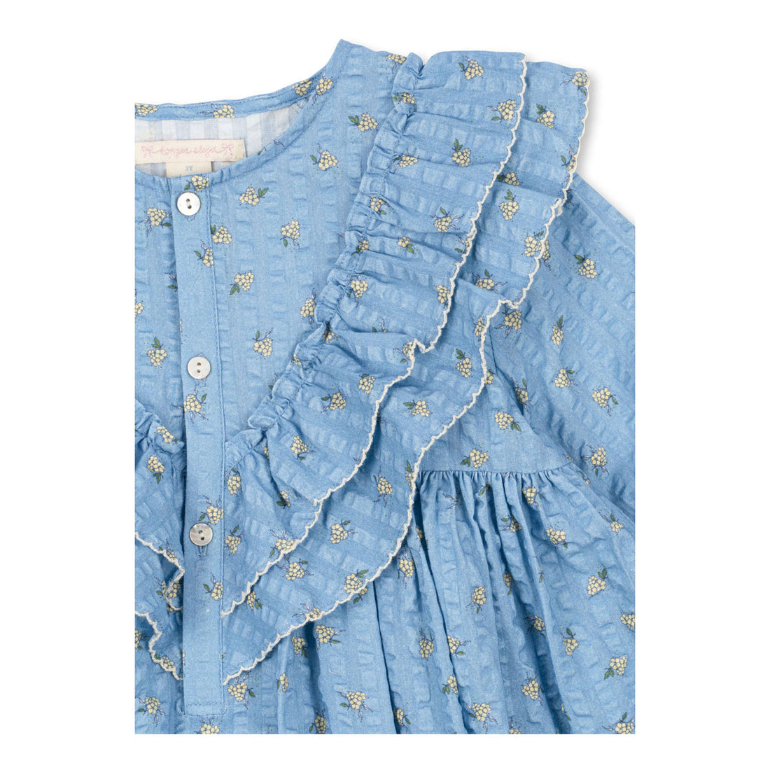 Konges Slojd Billie Blue Kim Frill Dress – Ladida
