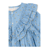 Konges Slojd Billie Blue Kim Frill Dress