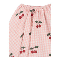 Konges Slojd Cherry Check Kim Skirt