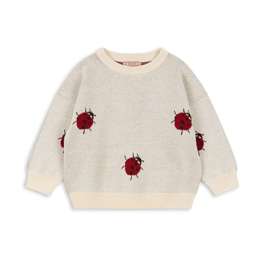 Konges Slojd Ladybug Lapis Knit Pullover