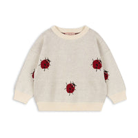 Konges Slojd Ladybug Lapis Knit Pullover
