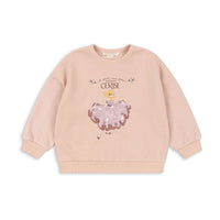 Konges Slojd Cameo Rose Lou Glitter Sweatshirt