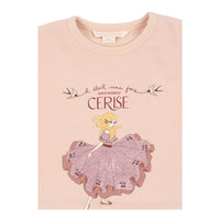 Konges Slojd Cameo Rose Lou Glitter Sweatshirt