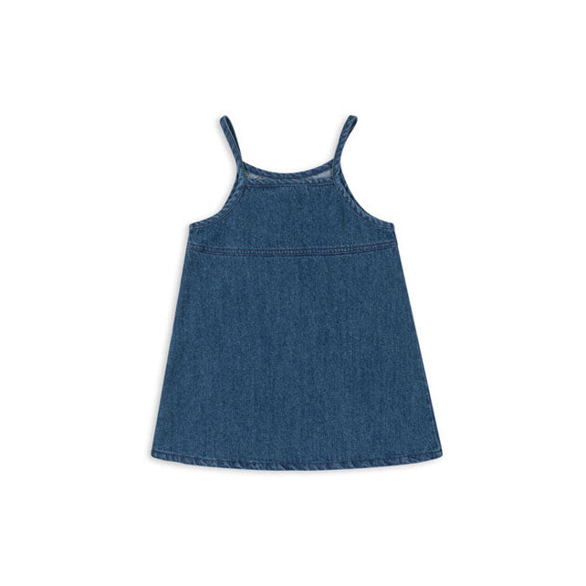 Konges Slojd Denim Blue Margot Strap Dress