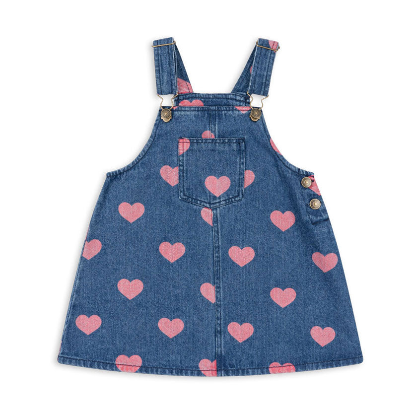 Konges Slojd Bon Coeur Pink Magot Overall Dress