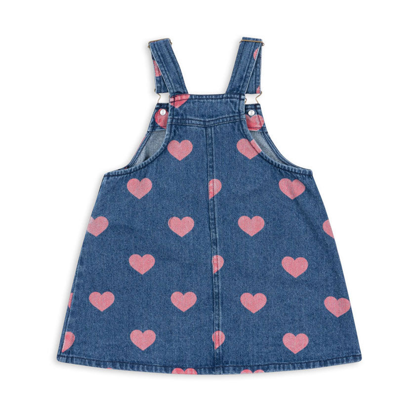 Konges Slojd Bon Coeur Pink Magot Overall Dress