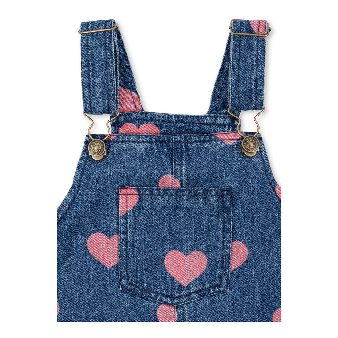 Konges Slojd Bon Coeur Pink Magot Overall Dress
