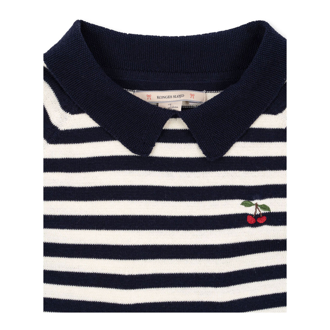 Konges Slojd Navy Stripe Venton Knit Dress