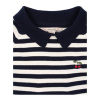 Konges Slojd Navy Stripe Venton Knit Dress