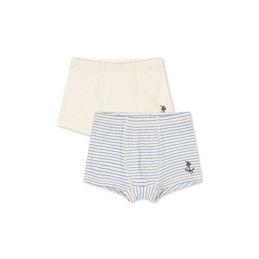 Konges Slojd Stripe Provence Mix 2 Pack Boxers