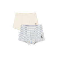 Konges Slojd Stripe Provence Mix 2 Pack Boxers