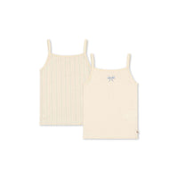 Konges Slojd Fleur /Pearl Basic 2 Pack Strap Top