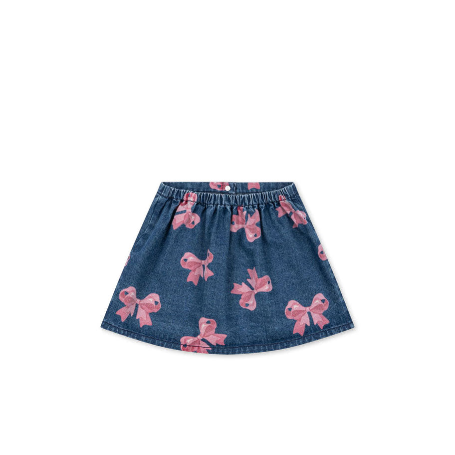 Konges Slojd Denim Bella Bow Magot Skirt