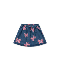 Konges Slojd Denim Bella Bow Magot Skirt