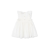 Konges Slojd Optic White Lacey Dress