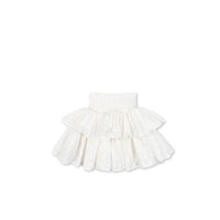 Konges Slojd Optic White Lacey Skirt