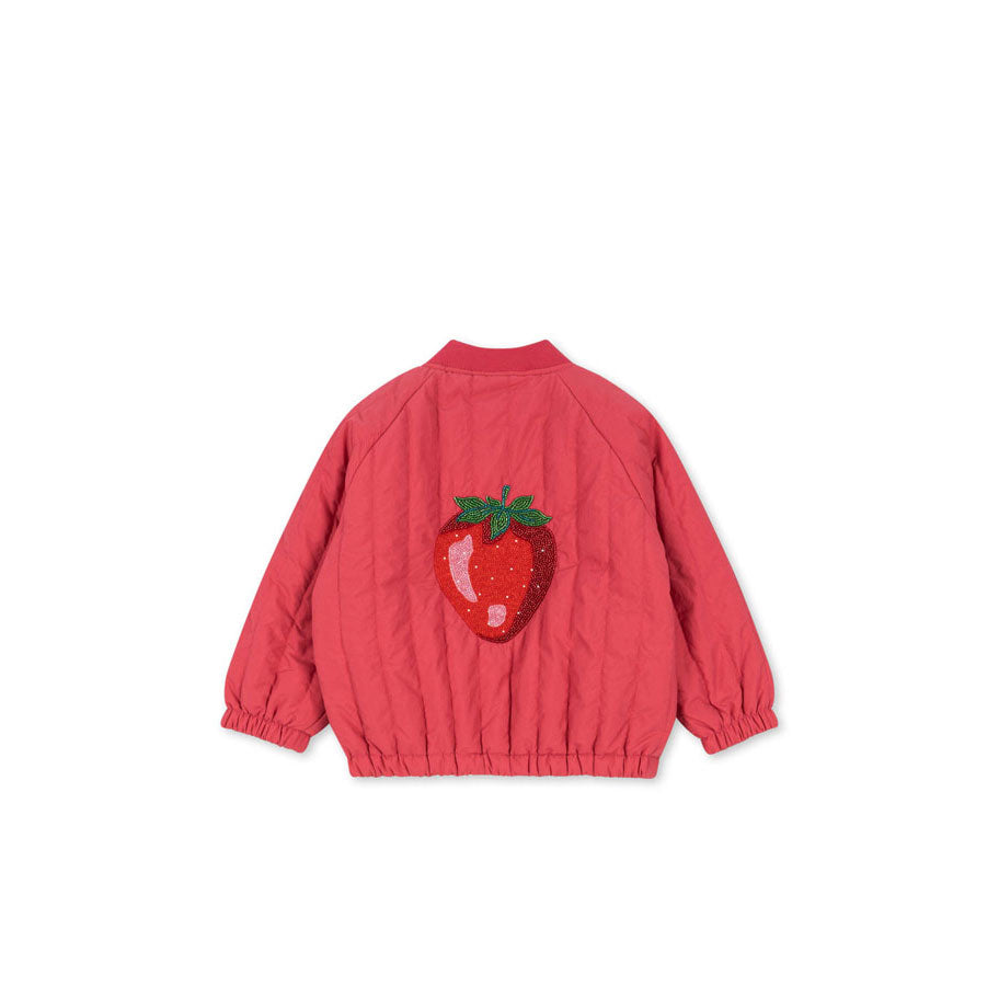 Konges Slojd Rasberry Wine Juno Bomber Jacket