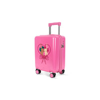 Konges Slojd Bow Kitten Pink Travel Suitcase