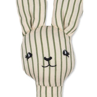 Konges Slojd Tea Stripe Bunny Hand Rattle