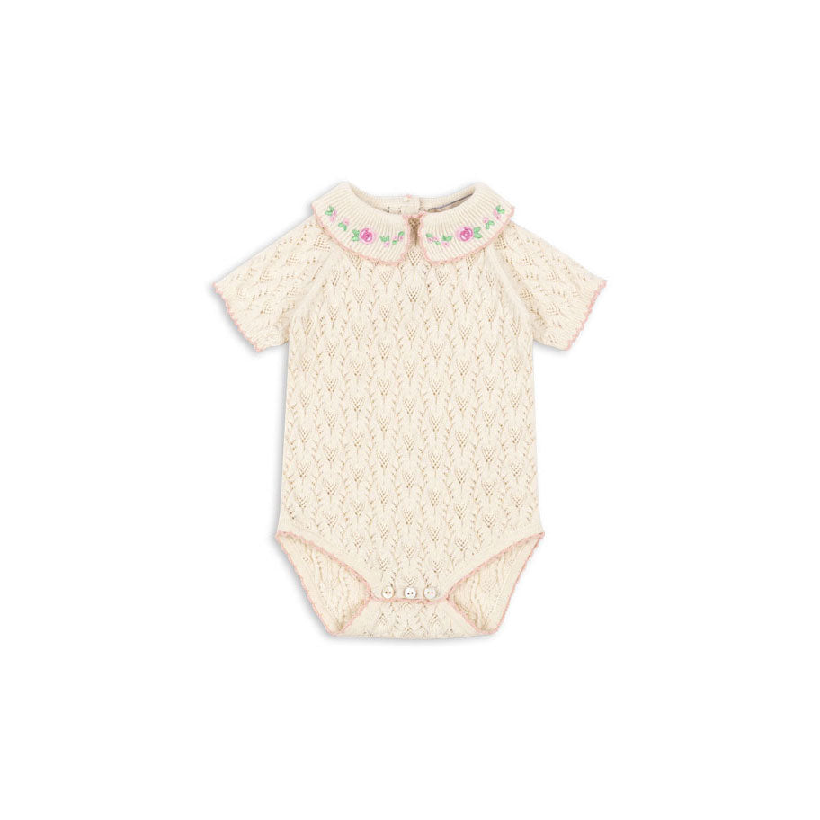 Konges Slojd Cream Rosier Bodysuit
