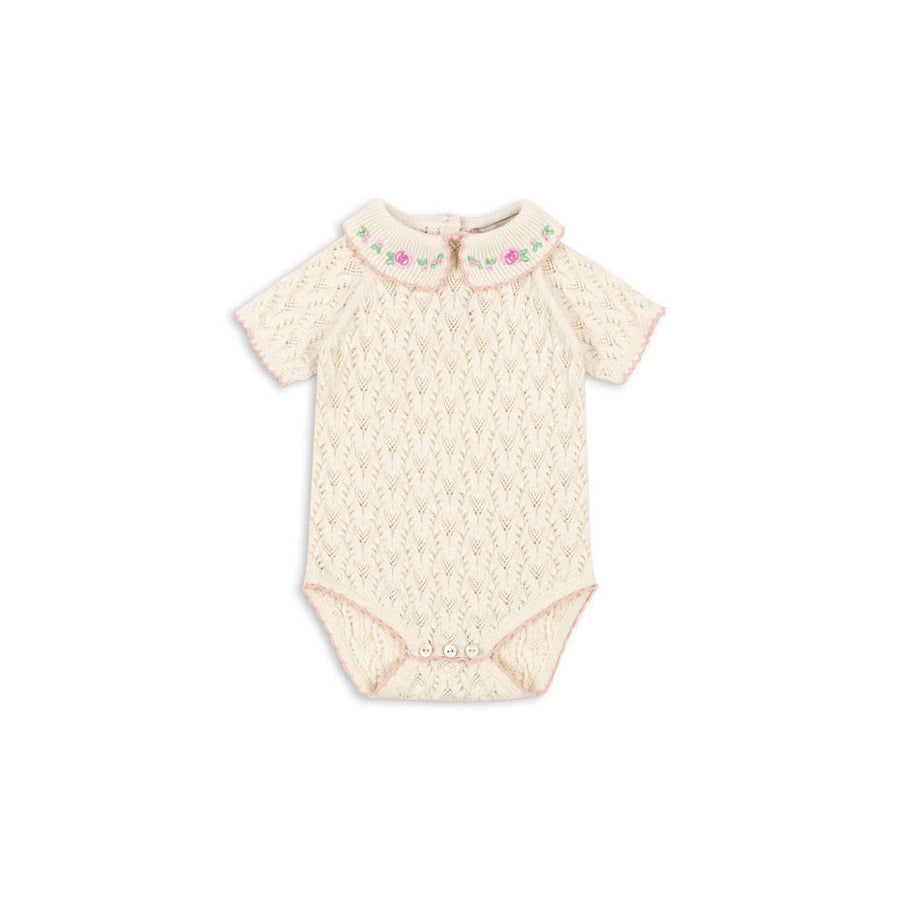Konges Slojd Cream Rosier Bodysuit